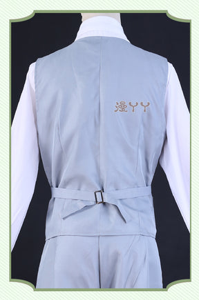 Blue Lock Anime Cosplay Costume Reo Mikage DK School Uniform Embroidery Suit Rose Net Sythetic Fibers