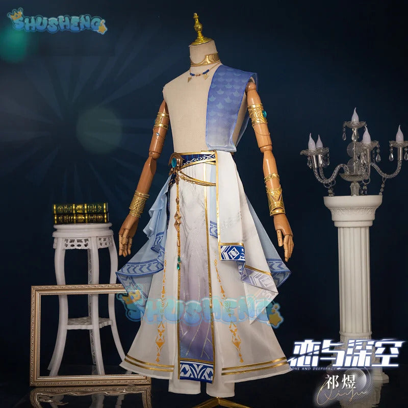 Love and Deepspace Rafayel Tidal Dream Island Cosplay Costume Chanel Combats Women Halloween Party Daily Outfit Game