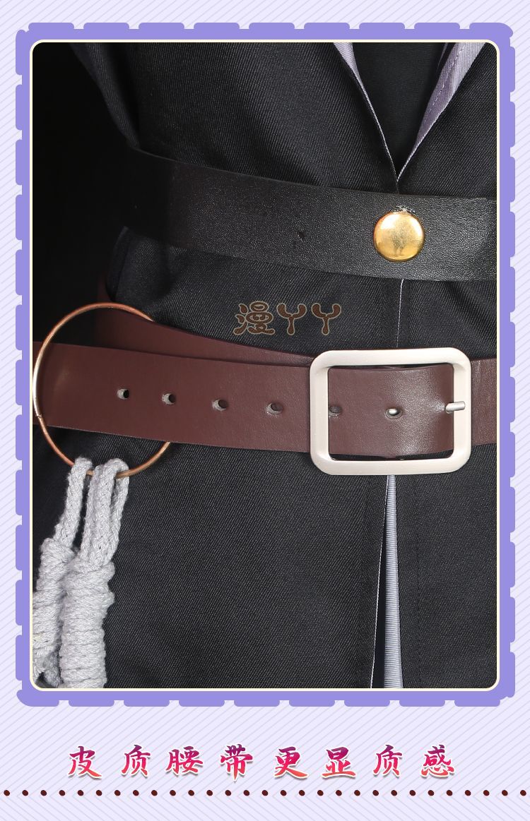 Game Identity ⅤAda Mesmer Psychologist Cosplay Costume Psychologist  Black  Woman Sexy  Suit
