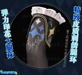 Honkai Star Rail Cerydra Cosplay Costume Wig Dress Cerydra Uniform Amphoreus Scepter Crown Props Halloween For Girls Carnival