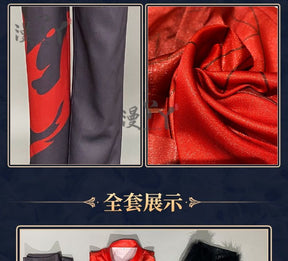 Identity V Edgar Valden Painter Multi-Colour Printing Cosplay Costume Exaggerated Feather Suit Hat Set Role-play Wig Shoe Outfit