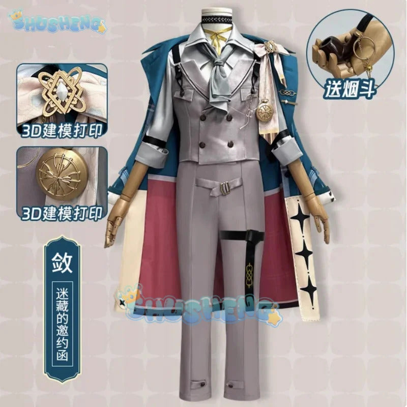 Shusheng Nu: Carnival Rei Men Cosplay Costume Cos Game Anime Party Uniform Hallowen Play Role Clothes Clothing