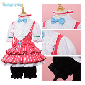 Girls Band Cry NINA ISERI Cosplay The Silent Fish Nlna lserl Costume Halloween Party Woman Dress Ladies Sweet Lolita Uniform Set