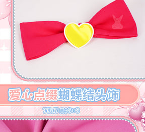 Shusheng-R Anime Pripara Manaka Laala Childhood Cchool Uniform Cosplay Costume S-XXL