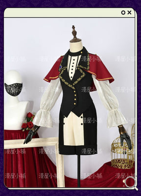 BanG Dream Ave Mujica Umiri Yahata Cosplay Costume Mortis Timoris Uniform Halloween Carnival Party Play Role Clothes Clothing