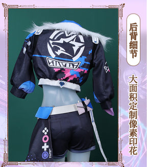Silver Wolf Cosplay Costume Honkai Star Rail Carnival Uniform Anime Halloween Costumes Women Game