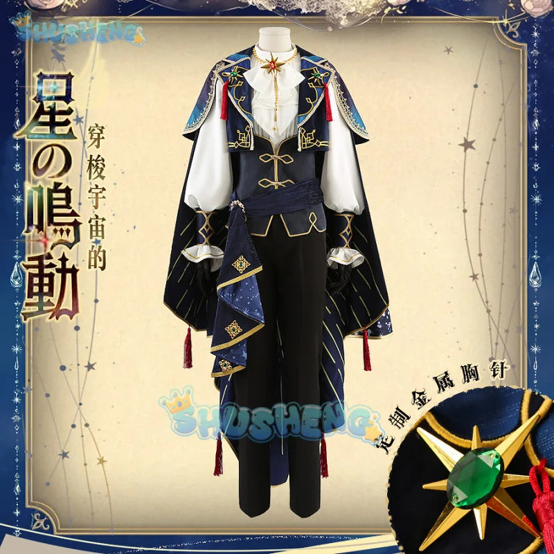 Ensemble Stars Starry Symphony‌ Kagehira Mika Itsuki Shu Cosplay Costume Uniform Halloween Carnival Party Christmas Play Role
