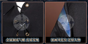 Shusheng-R Identity V Composer Cosplay Frederick Kreiburg Costume Shirt pants belt accessorie prop Halloween party fashion men women set