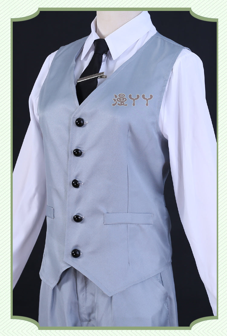 Blue Lock Anime Cosplay Costume Reo Mikage DK School Uniform Embroidery Suit Rose Net Sythetic Fibers