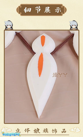 Anime Game Genshin Impact Razor Genshin Cosplay Costume Necklace Uniform Anime Halloween Party Outfit Full Sets