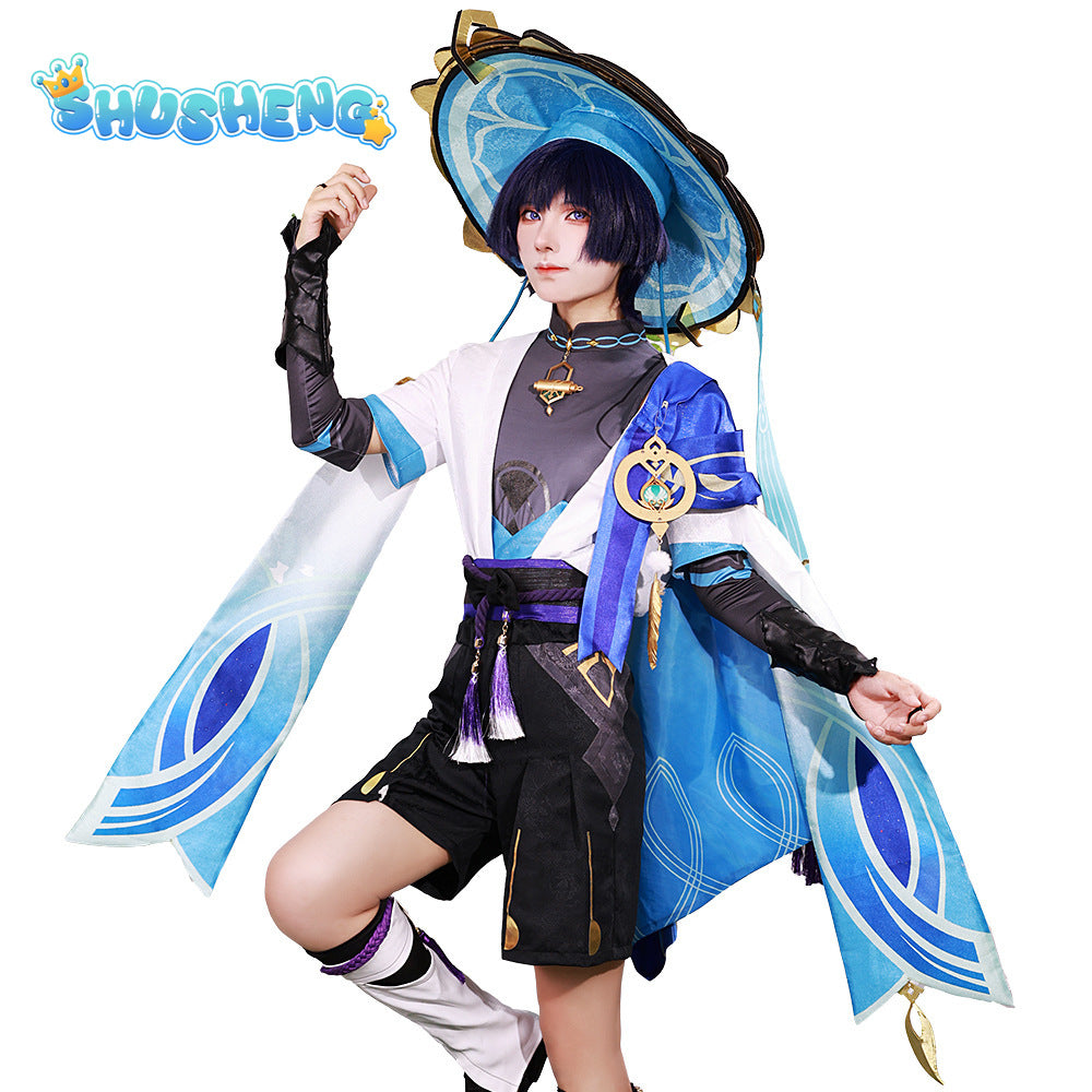 Wanderer Cosplay Costume Full Set with Hats Cosplay Costume Cosplay Kimono Halloween