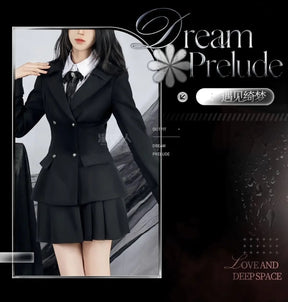 Love and Deepspace Heroines Cosplay Costume Dream Prelude Uniform Skirt Earrings Abysswalker Halloween Party Women Carnival