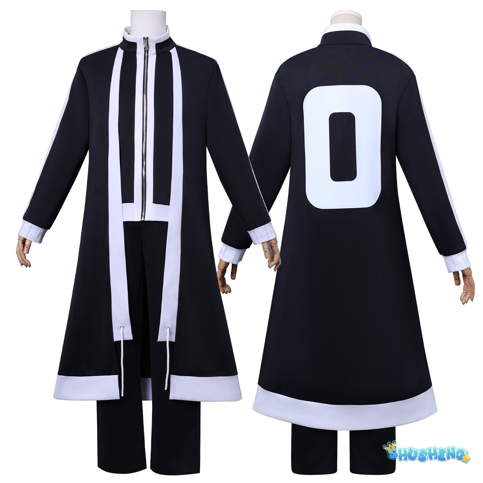 Shiki Ichinose New Anime Tougen Anki Cosplay Clothes Japanese DK School Coat Pants Uniform Wig