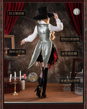 Reverse:1999 Melania Melania Ramirez Cosplay Costume Coat shirt hat socks glasses prop set Halloween sweet Woman New uniform