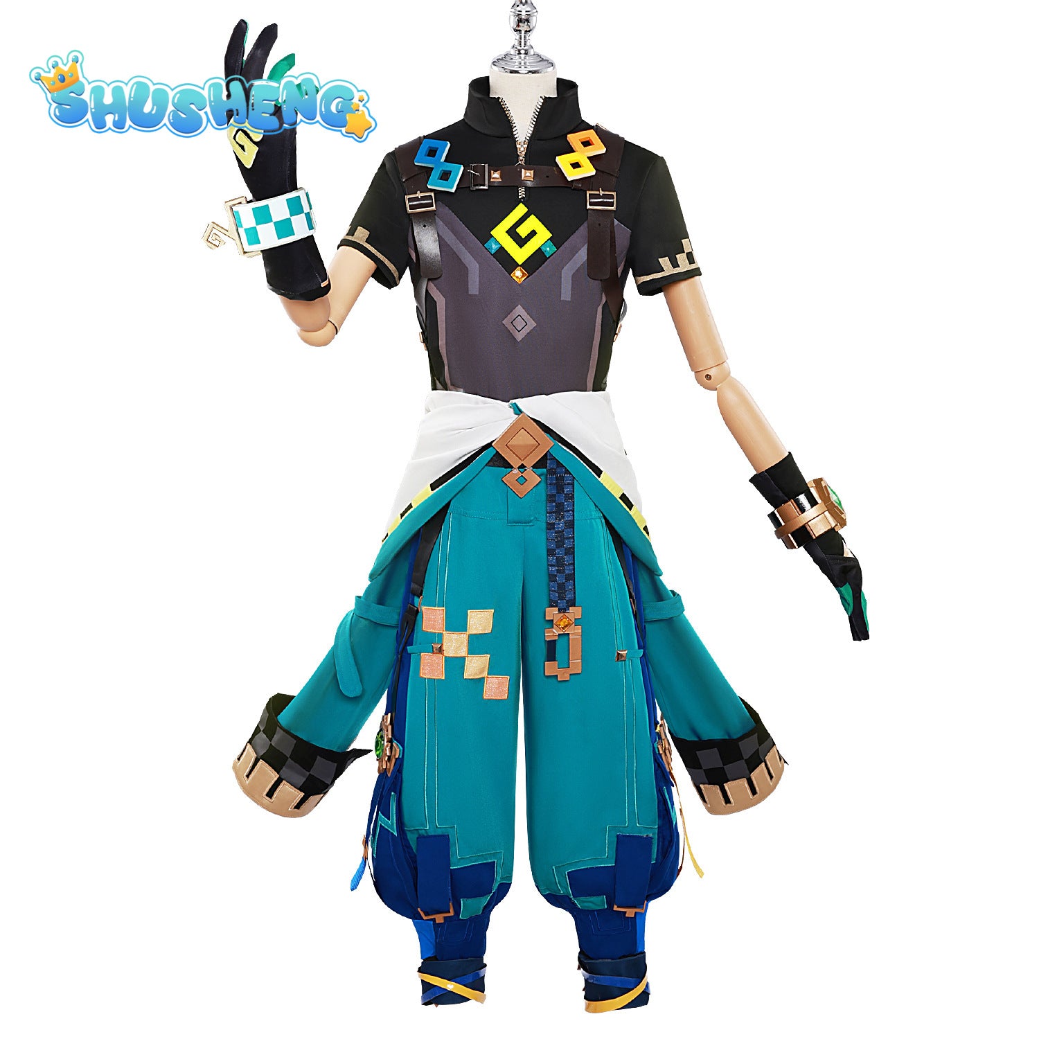 Genshin Impact Kinich Cosplay Costume Cos Game Anime Party Uniform Hallowen Play Role Clothes Clothing