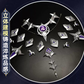 Shusheng-R Genshin Impact Kyryll Chudomirovich Flins Cosplay Costume Full Set Uniform Role Play Halloween Carnival Party Outfit