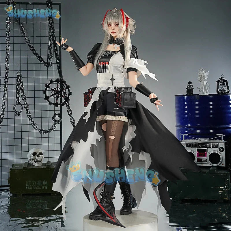 Game Arknights Wiš'adel Cosplay Costume W Supernova Uniform Halloween Carnival Party Christmas Play Role Clothes Clothing