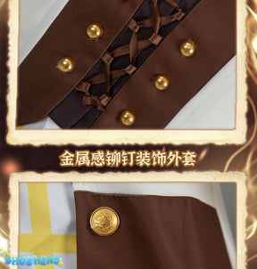 Norton Campbell Cosplay Costume Game Identity V Prospector Cosplay Suit Party Clothing Halloween Carnival Uniforms