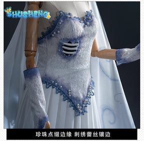 Diaguise Emily Cosplay Dress Woman Tim's Bride Victor's Wife Emily Long Dress Ghost Gothic Dress Halloween Costumes for Woman