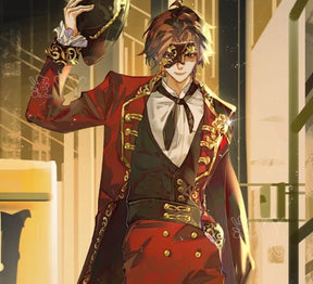 Identity V Norton Campbell Prospector Cosplay Costume Coat shirt shawl vest tie hat props Halloween gorgeous knight uniform set