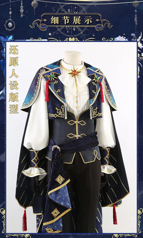 Ensemble Stars Starry Symphony‌ Kagehira Mika Itsuki Shu Cosplay Costume Uniform Halloween Carnival Party Christmas Play Role