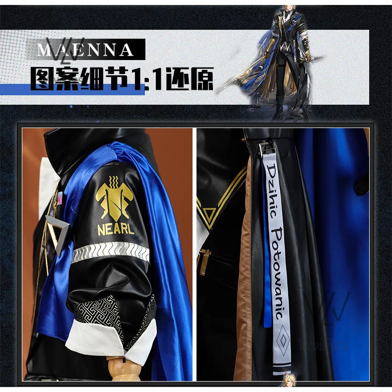 Młynar Nearl Cosplay Costume Arknights Game Suit Mlynar Uniform Halloween Carnival Party Outfit Men XS-3XL New