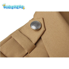 Game Eren Jaeger Cosplay Attack on Titan Complete cloak coat pants Halloween party costume full set