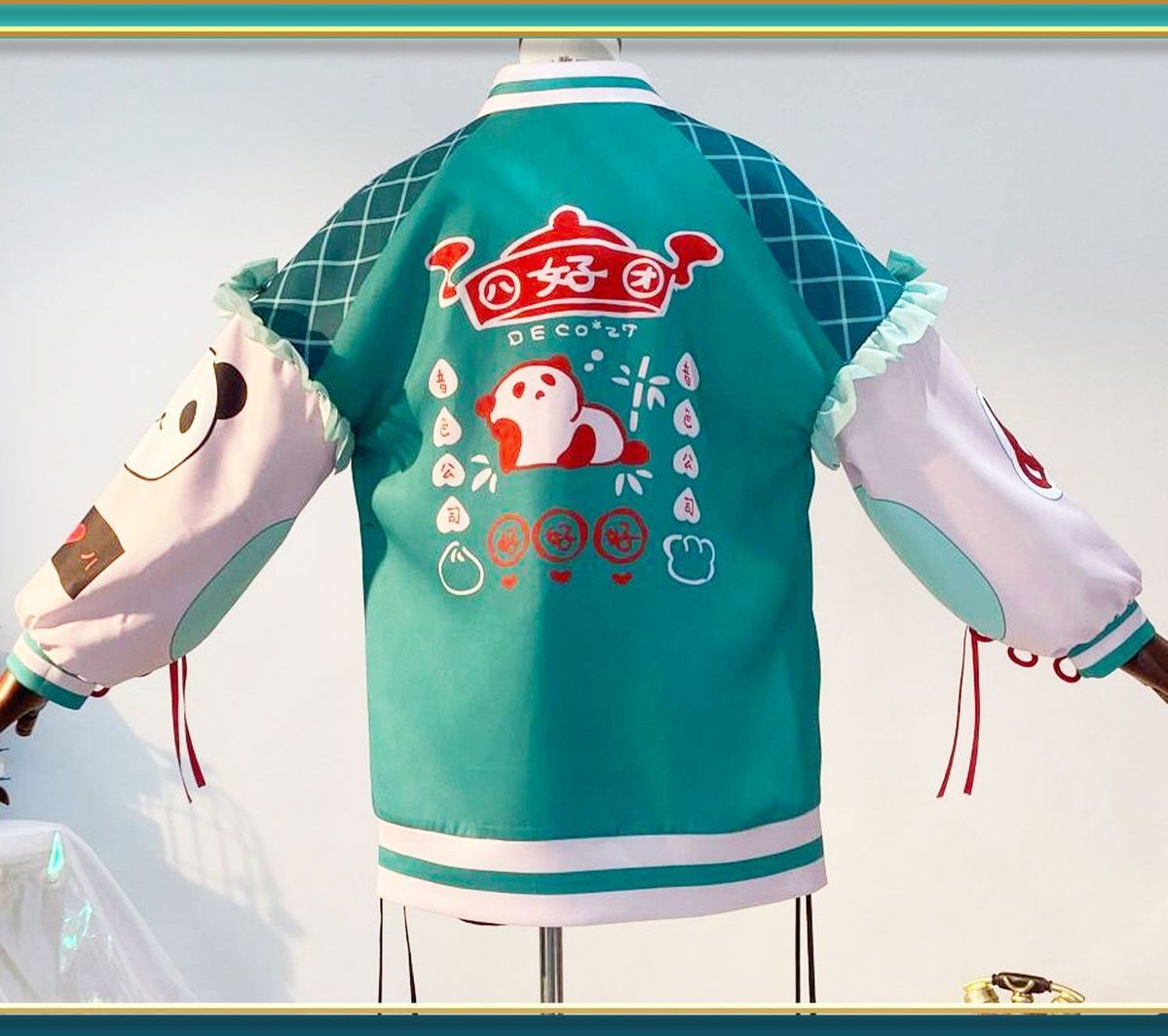 Hatsune Miku Cosplay Costume Chinese Style Dress Halloween Party Gorgeous Uniform Accessories Props Complete Set