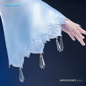 Shusheng-R RWBY Weiss Schnee Ice queen Cosplay Ruby Costume Coat strapless dress bag crown cummerbund set Halloween sweet Woman uniform