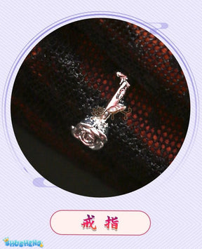 Game Identity ⅤAda Mesmer Psychologist Cosplay Costume Psychologist  Black  Woman Sexy  Suit