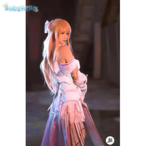 Sword Art Online Yūki Asuna Cosplay Yuuki Asuna SAO Costume Women Dress High Quality Uniform Headwear Gloves Armor Halloween Set