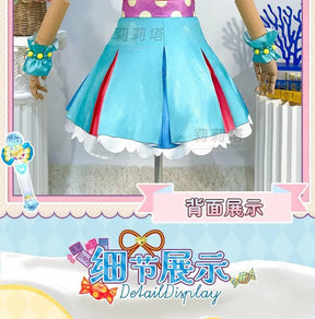 Minami Mirei Anime PriPara cosplay initial costume party Carnival sweet lolita dress accessories props full set woman uniform