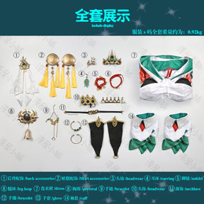 Yunli Cosplay Costume Honkai Star Rail Carnival Uniform Wig Anime Halloween Costumes Women Game