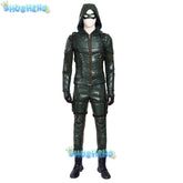 The Arrow Season 5 Green Arrow Cosplay Costume Oliver Quee Outfit Halloween Costumes