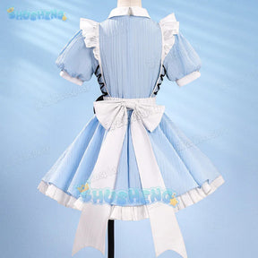 LoveLive μ's X GIGO Full Set Cosplay‌‌ Concert Costume Maid Uniform Halloween Carnival Party Christmas Play Role Clothing