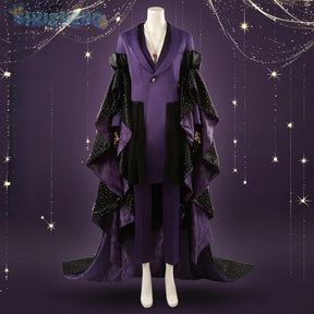 Game Twisted Wonderland Cosplay Vil Schoenheit Costume Tail necklace gloves purple gorgeous sexy dress Halloween uniform XS-XXXL