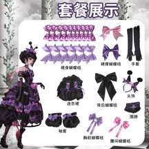 Game Identity V Collaboration Marie Bloody Mary Cosplay Costume Premium Anime Outfit Full Set for Fans Halloween Party Role Play Event