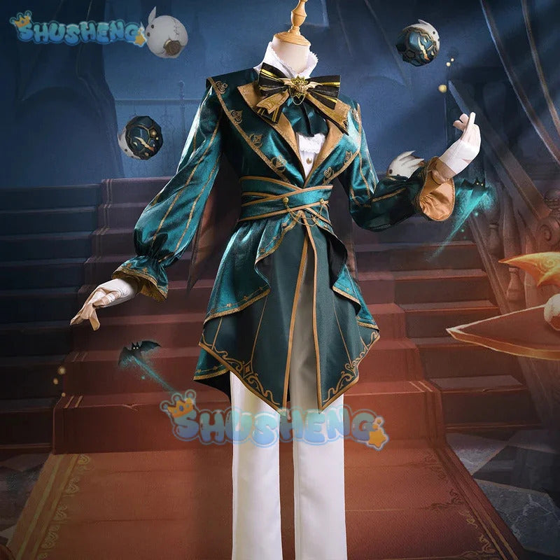 Anime Game Identity V Mike Morton Acrobat Cosplay Costume Uniform Halloween Carnival Party Role Play Outfit Full Set Shusheng