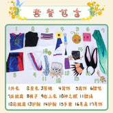 Genshin Impact Tighnari Cosplay Costume Wig Hair Shoes Gen Tighnari Tail Shin Costumes with Ears Cosplay Accessories Women Men Suit