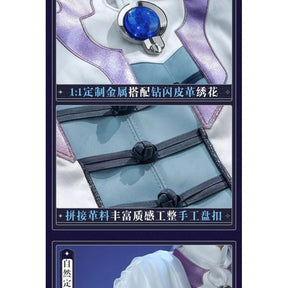 Cardcaptor Sakura Yue Tsukishiro Yukito Cospaly Costume Halloween Carnival Men Women New Fashion Uniform Coat Pants Earrings Set