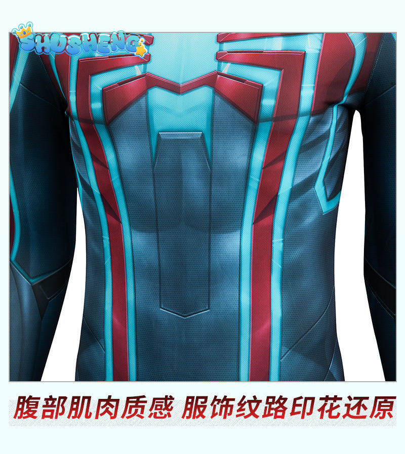 PS4 Velocity Spiderman Costume Cosplay Spandx 3D Printed PS4 Superhero Halloween Costume Zentai Outfits Spiderman Bodysuit Adult