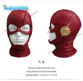 The Flash Season 4 Barry Allen Cosplay New Outfit Red Jumpsuit With Boots Fancy Hero Battle Suit Halloween Carnival Costume