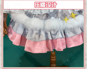 Anime Hoshimiya Ichigo Aikatsu Cosplay Costume Party Loverly Winter Autumn Cloak Hat Socks Dress Halloween Set Girl Uniform