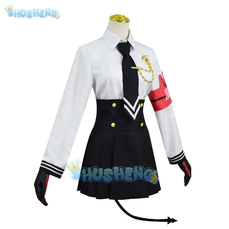 Shiromi Iori Cosplay Anime Game The Animation Costume Blue Archive JK Sailor School Uniform