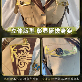 Identity V Melly Plinius Entomologist The Flower Of The Wilderness QiZhen Fashion Game Suit Cosplay Costume Halloween