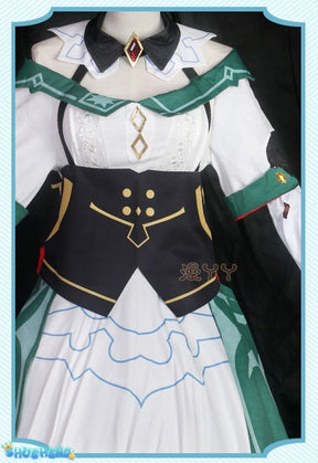 Genshin Impact Katheryne Cosplay Costume For Halloween Christmas Festival Party Game Comic Con Clothes