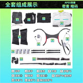 New Game Apex Legends Crypto Tae Joon Park Cosplay Costume Shoes, knee pads, props, Halloween party men's set complete set
