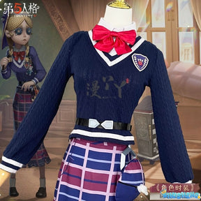 Game Identity V Toy Merchant Anne Lester Ivory Tower Cosplay Costume Dress Anime Clothes Halloween Women