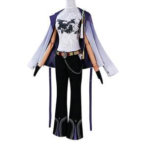 Zani Carlotta Cosplay Costume Game Wuthering Waves Uniform Halloween Carnival Party  Christmas Play Role Clothes Clothing