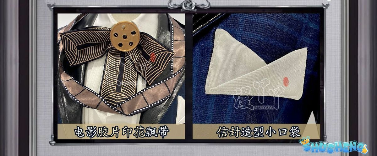 Identity V Cosplay Costumes Survivor Prisoner Luca Balsa Cosplay Halloween Costume Uniform For Women Men